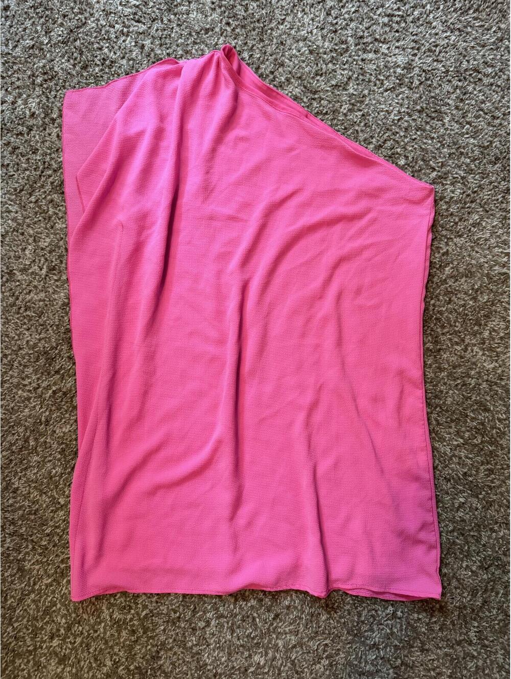 Pink Lily One Shoulder Dress Women’s Medium - Picture 4 of 6